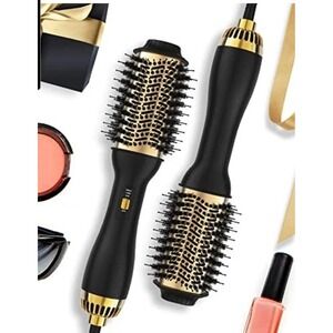 LANDOT Blowout Dryer Brush And Volumizer SM-5368 - Gold New Sealed